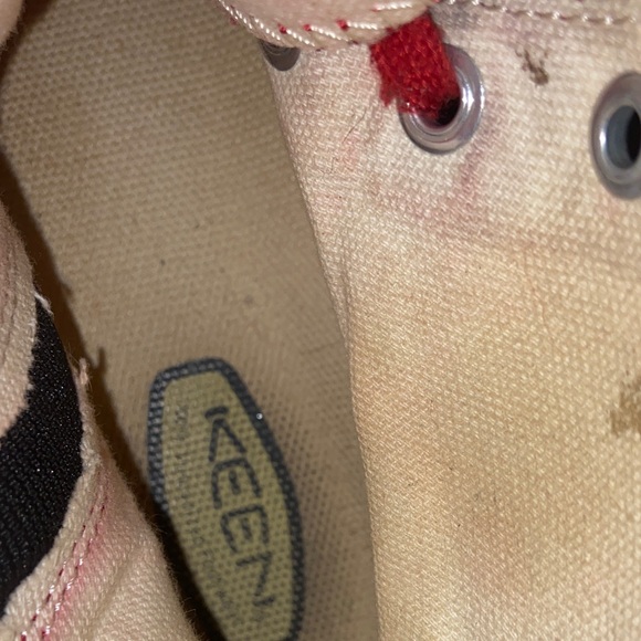 Keen Crimson Canvas Sneakers Kids Size 3 (big kid) - Picture 2 of 12